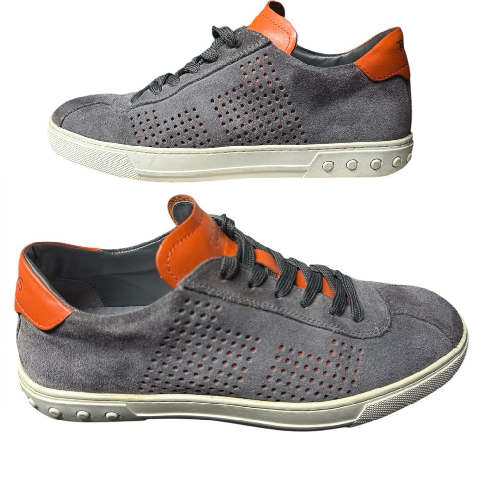 Tod’s Suede and Leather Sneakers